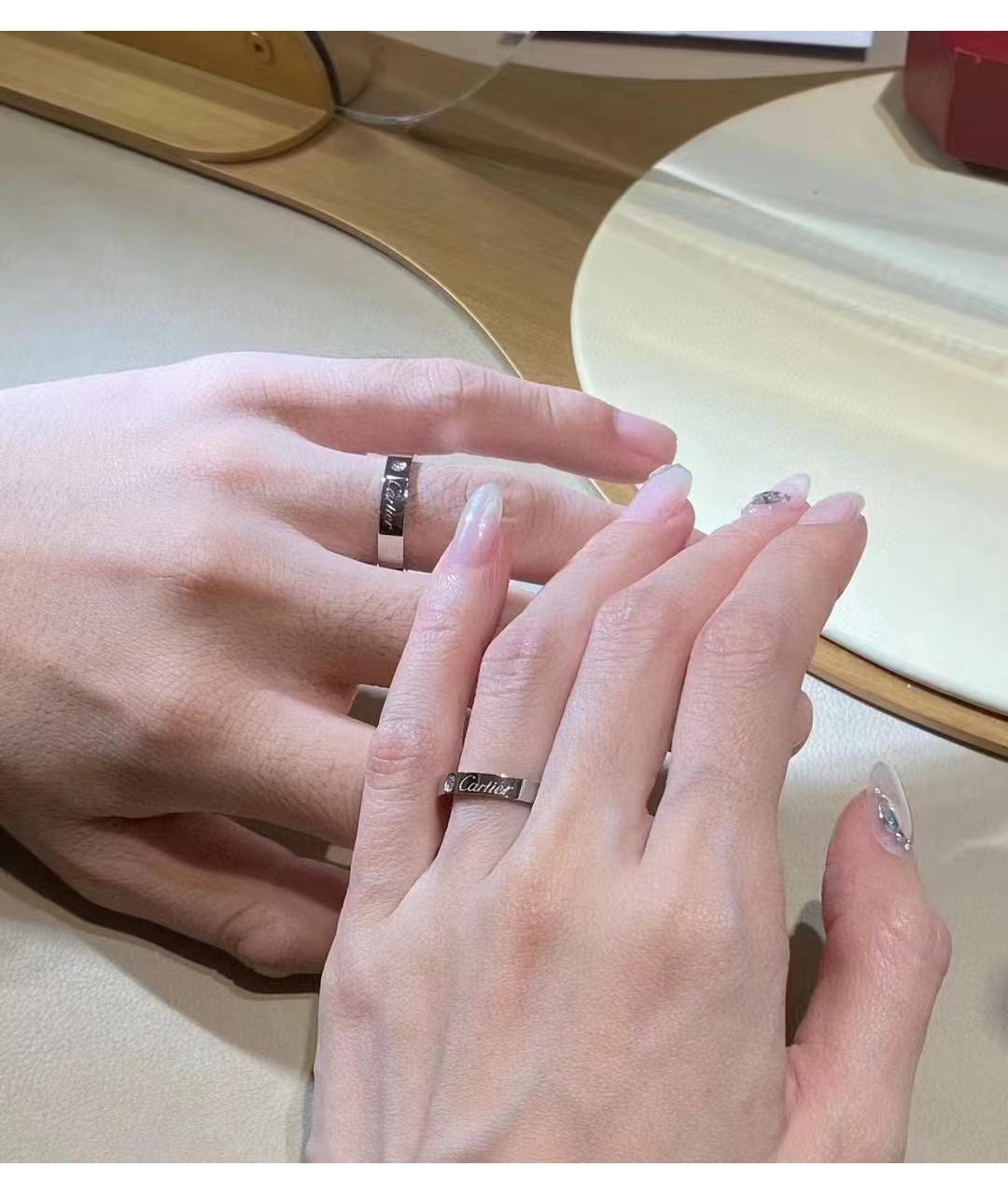 CARTIER Кольцо из белого золота, фото 5