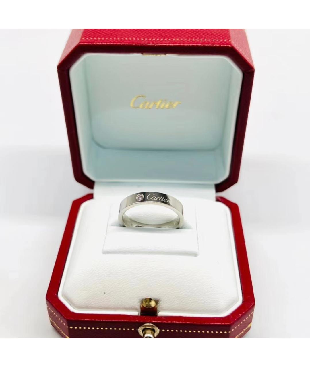 CARTIER Кольцо из белого золота, фото 6
