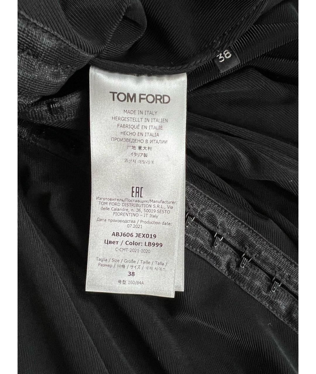 TOM FORD Черное вечернее платье, фото 6