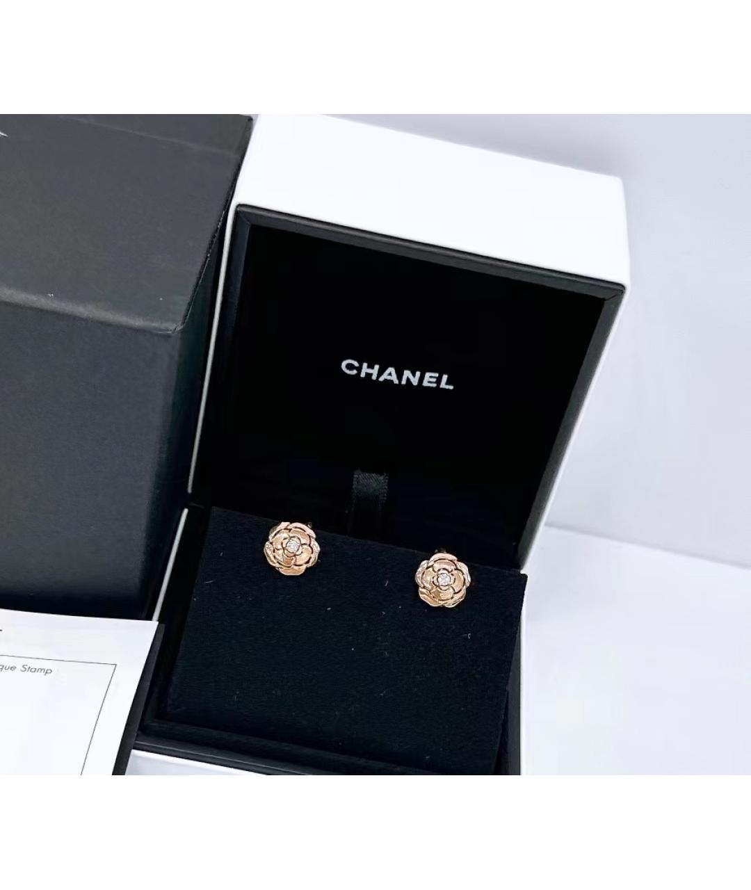 CHANEL Серьги из розового золота, фото 3