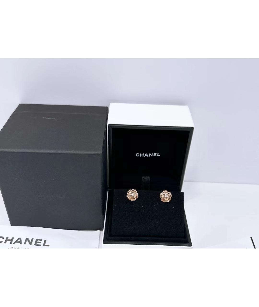 CHANEL Серьги из розового золота, фото 2