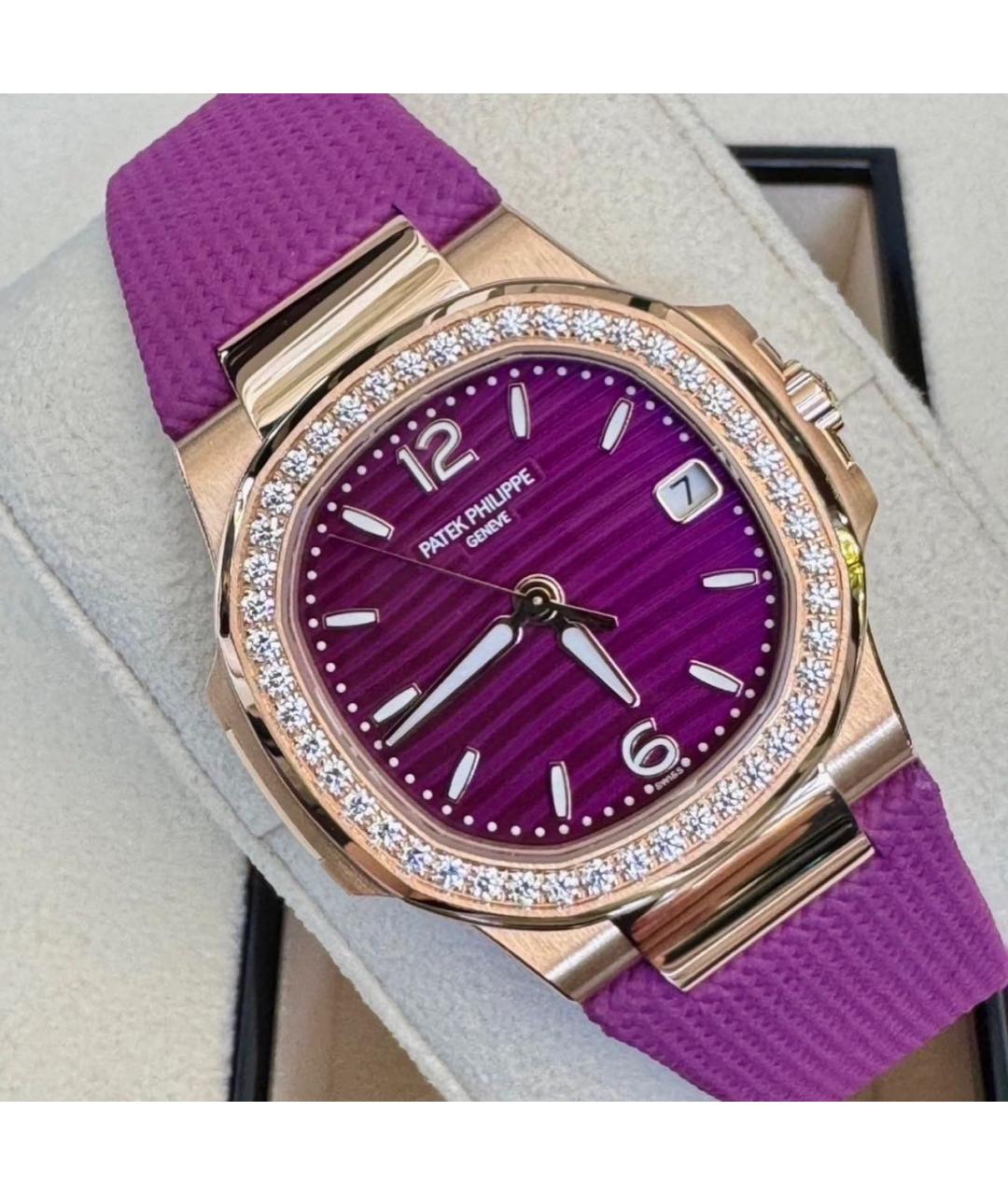 PATEK PHILIPPE Фуксия часы из розового золота, фото 3