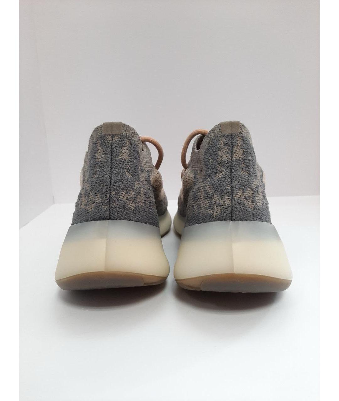 ADIDAS YEEZY Серые низкие кроссовки / кеды, фото 4