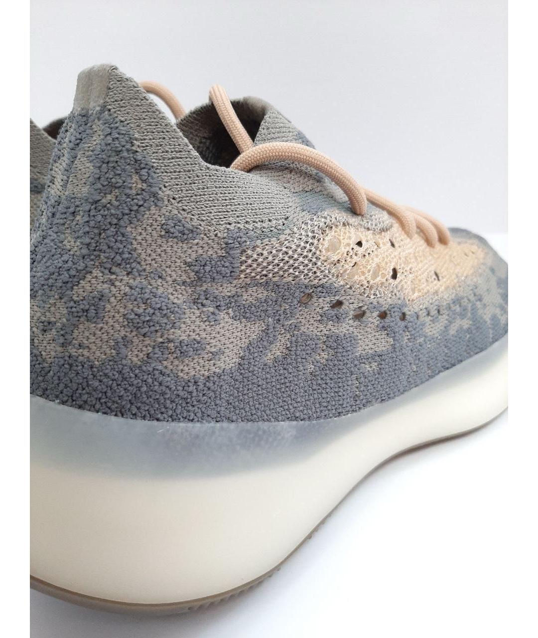 ADIDAS YEEZY Серые низкие кроссовки / кеды, фото 6