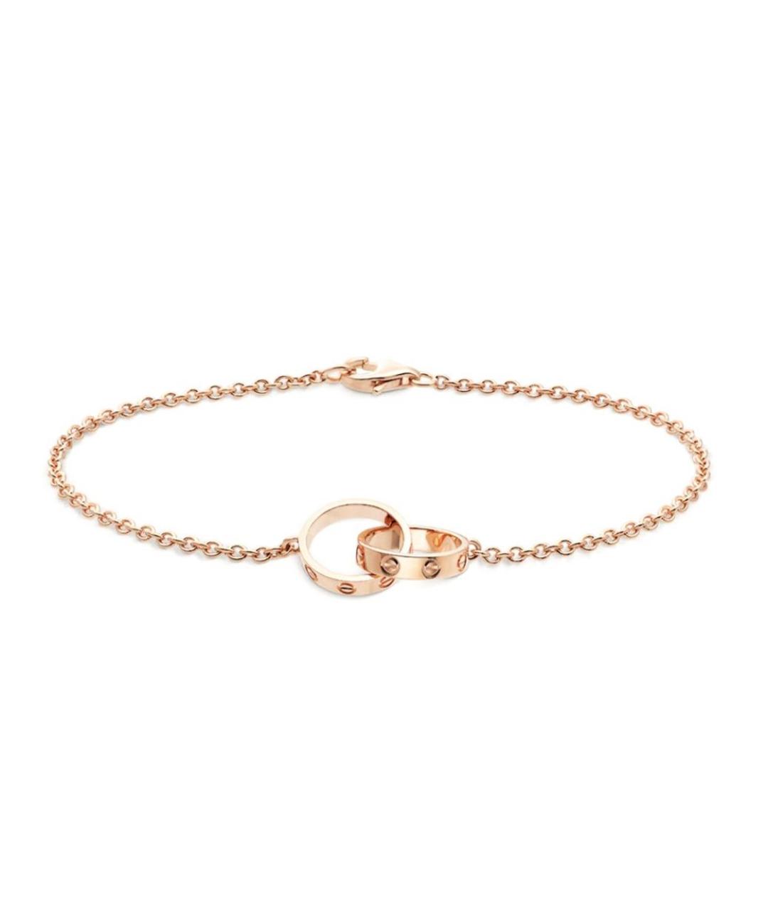 CARTIER Золотой браслет из розового золота, фото 1
