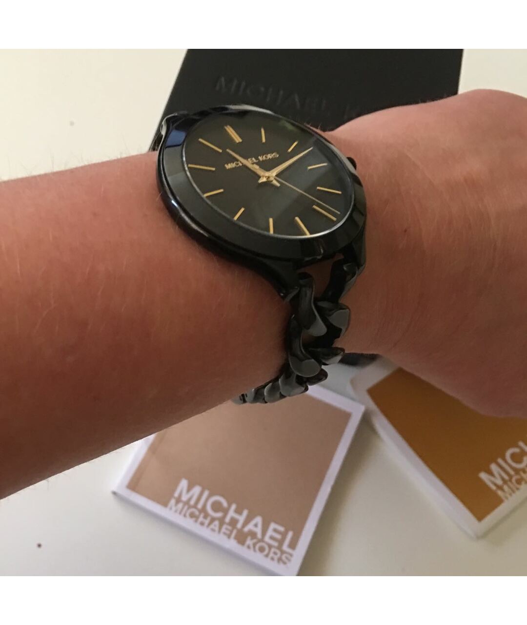 MICHAEL KORS Черные часы, фото 5