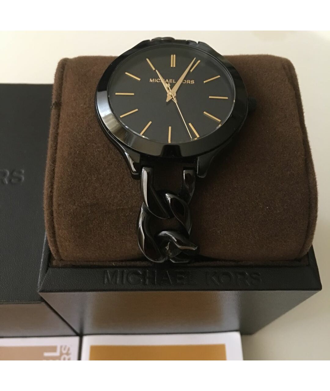 MICHAEL KORS Черные часы, фото 3