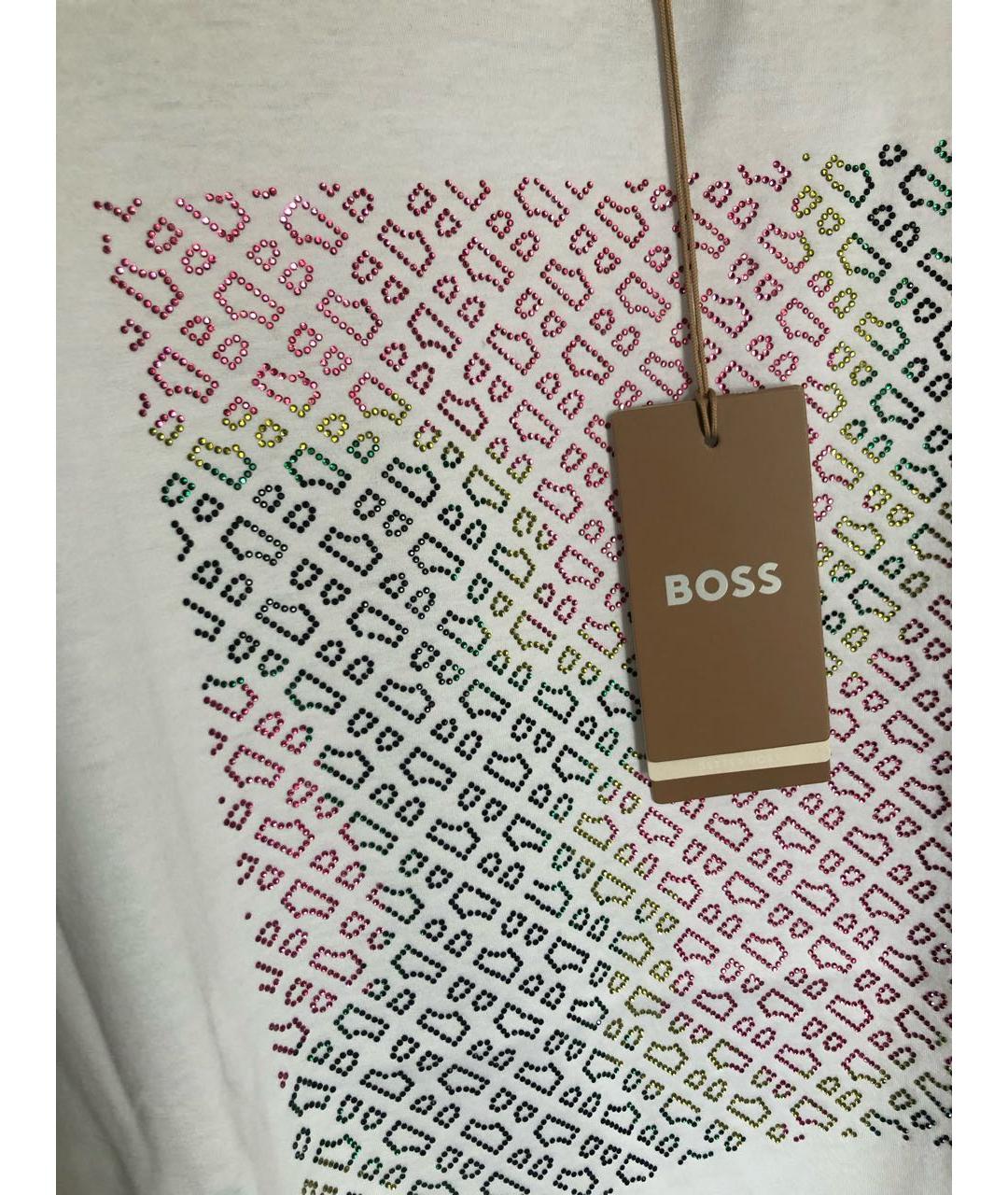 HUGO BOSS Белая футболка, фото 2