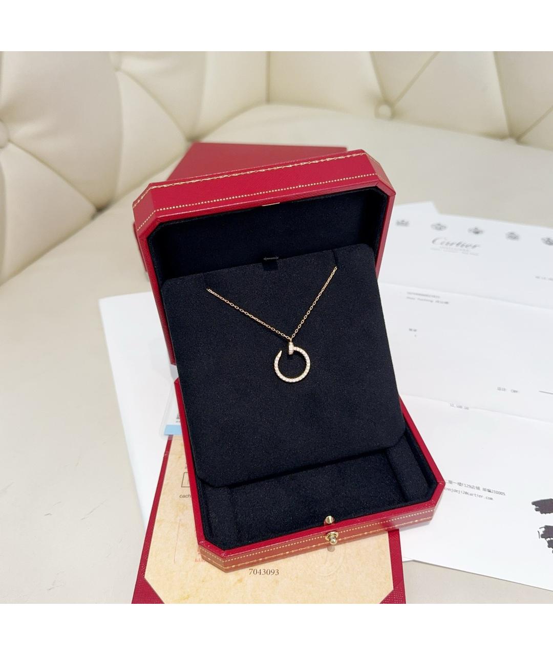 CARTIER Золотое колье из розового золота, фото 6