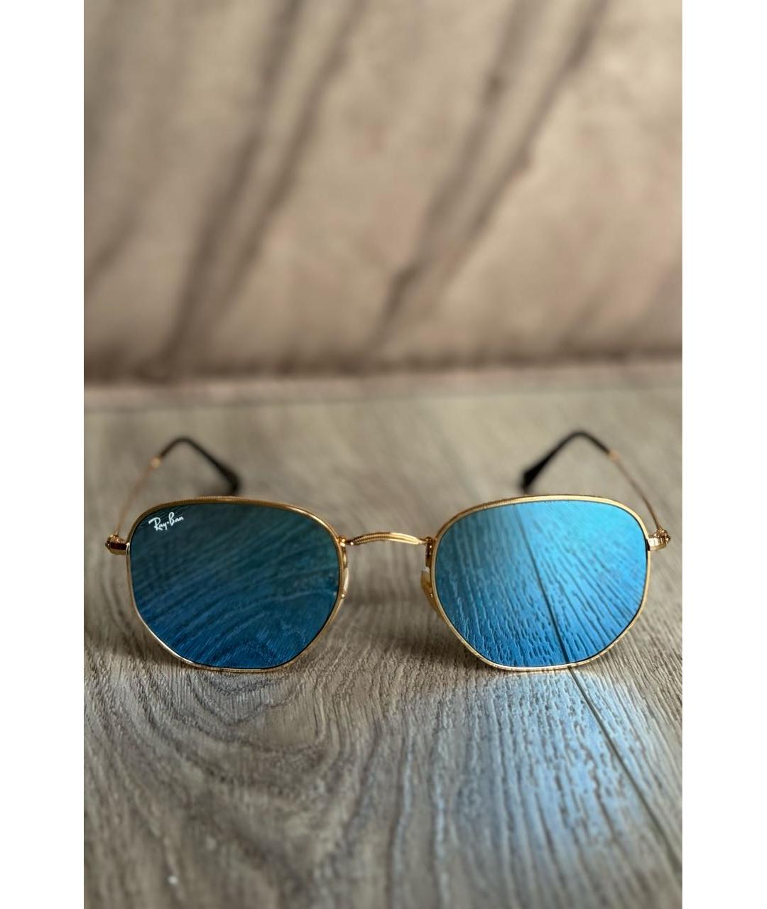 RAY BAN Металлические солнцезащитные очки, фото 4