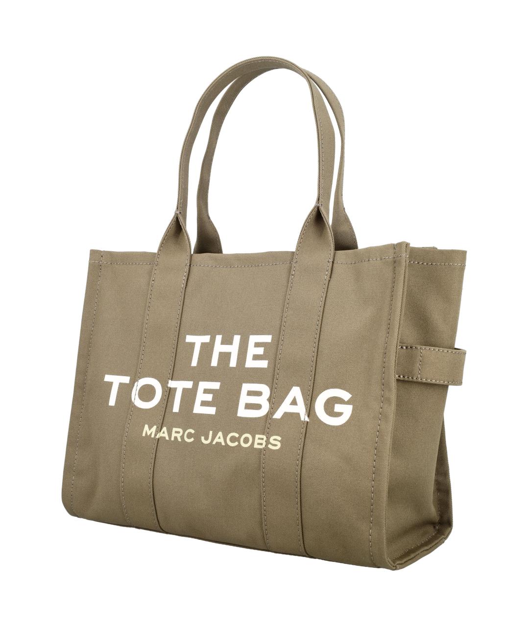 MARC JACOBS Зеленая хлопковая сумка тоут, фото 3