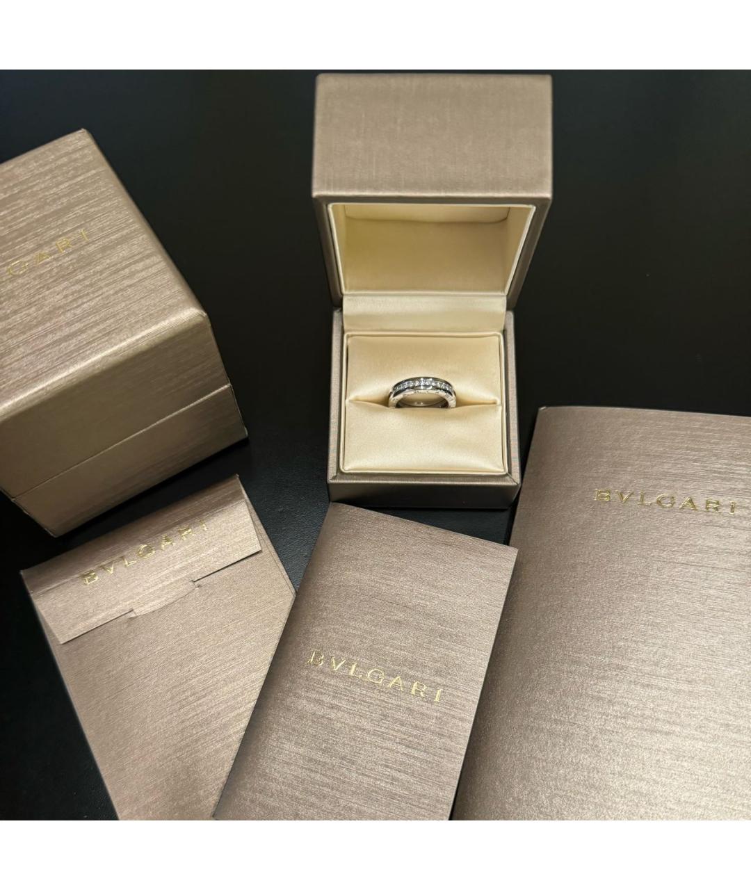 BVLGARI Белое кольцо из белого золота, фото 4