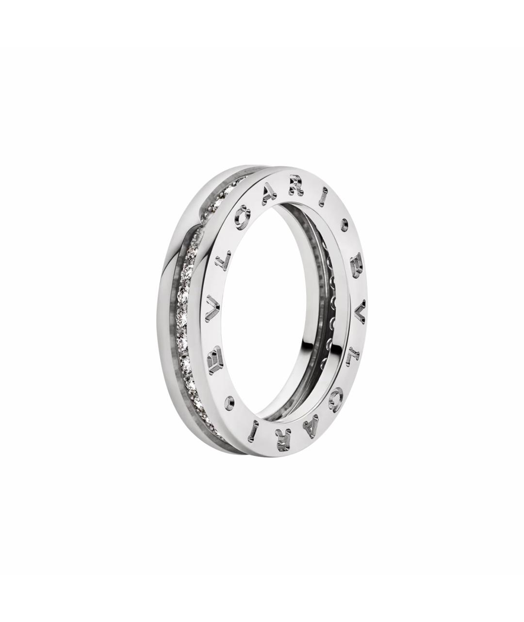 BVLGARI Белое кольцо из белого золота, фото 1