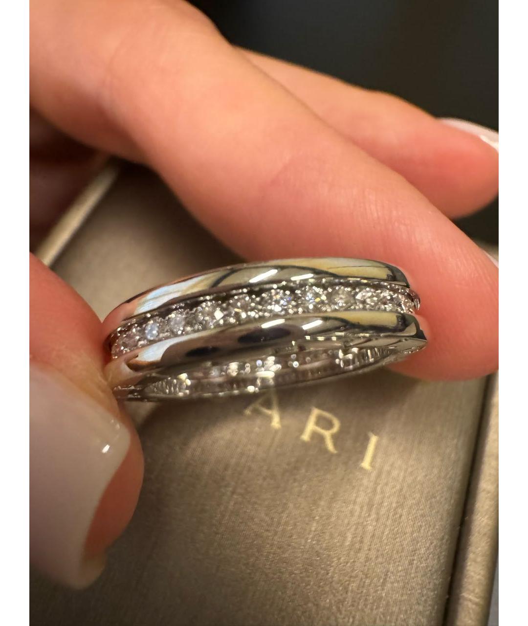 BVLGARI Белое кольцо из белого золота, фото 6