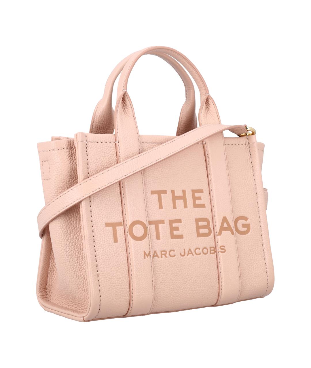 MARC JACOBS Розовая кожаная сумка тоут, фото 2