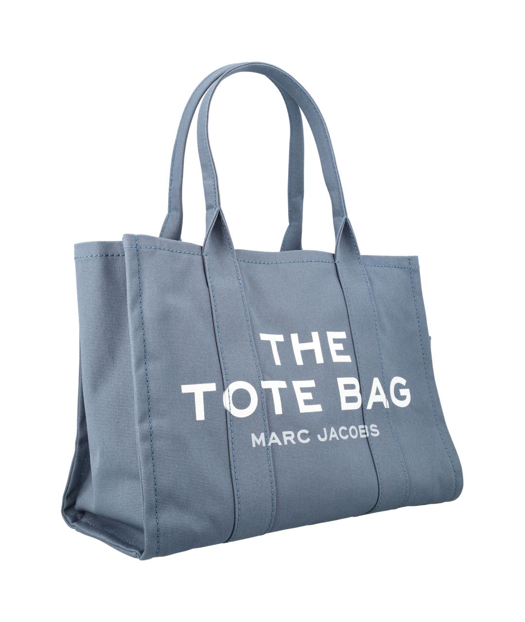 MARC JACOBS Синяя хлопковая сумка тоут, фото 2