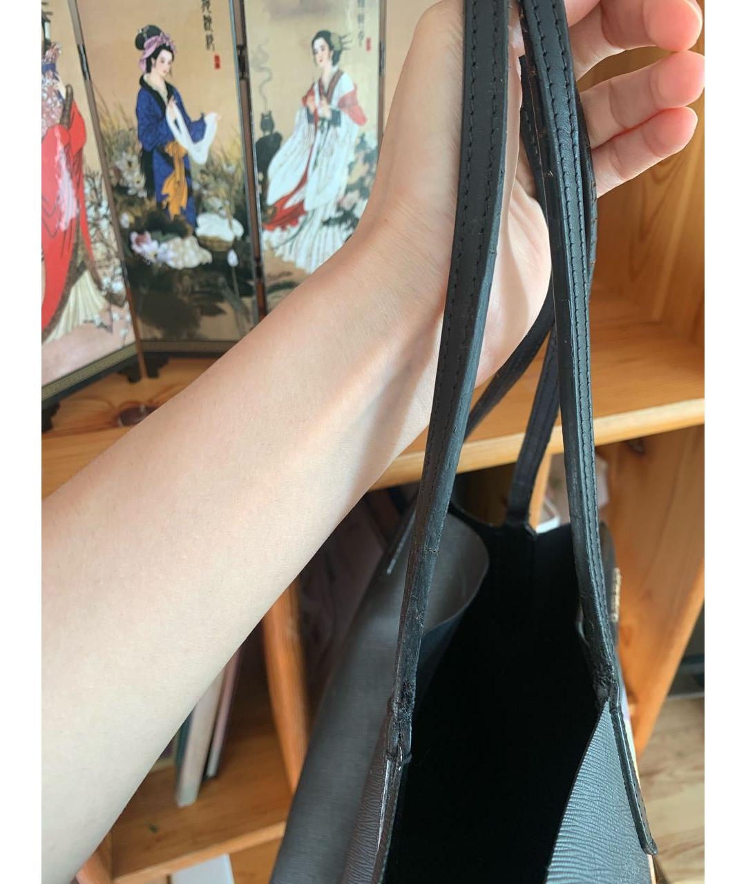 GIVENCHY Черная сумка тоут из искусственной кожи Antigona для