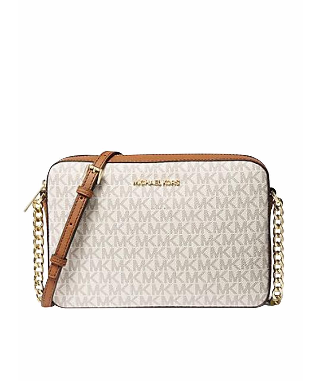 MICHAEL KORS Белая сумка через плечо, фото 1