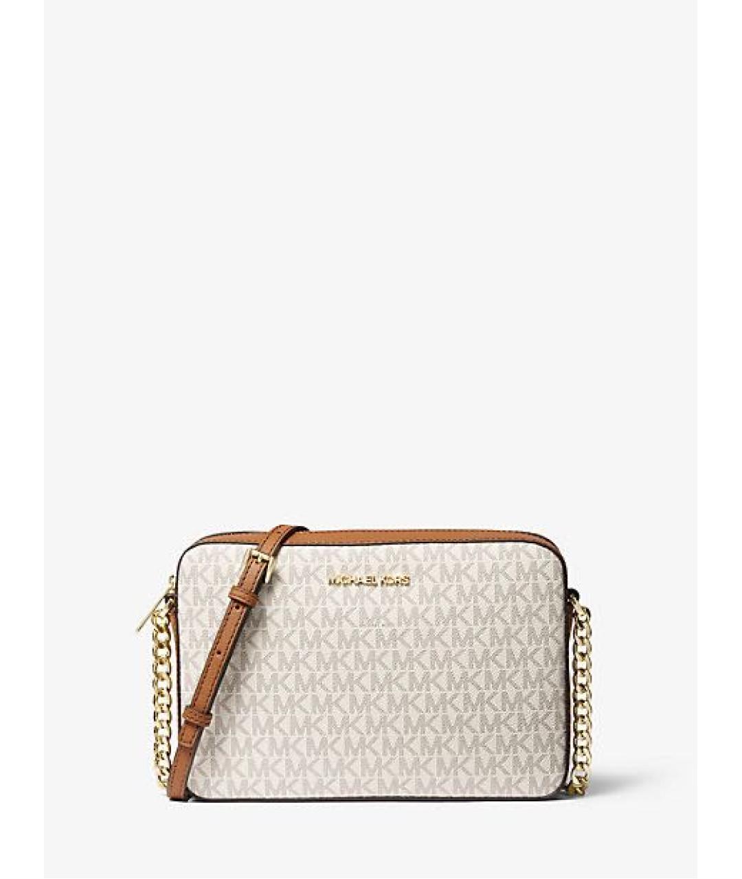 MICHAEL KORS Белая сумка через плечо, фото 7