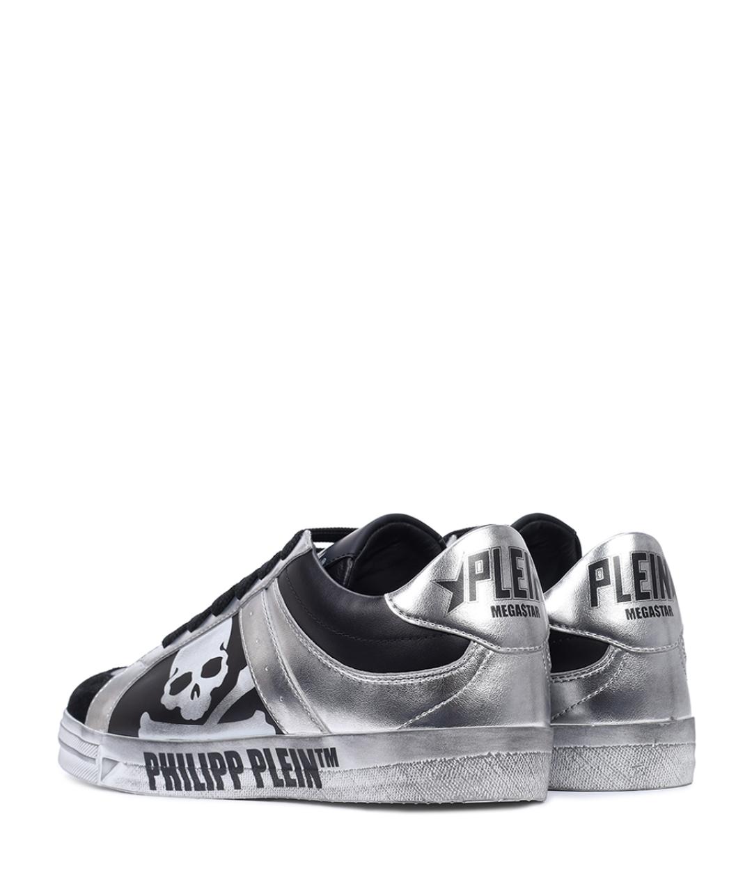 PHILIPP PLEIN Мульти кеды, фото 2