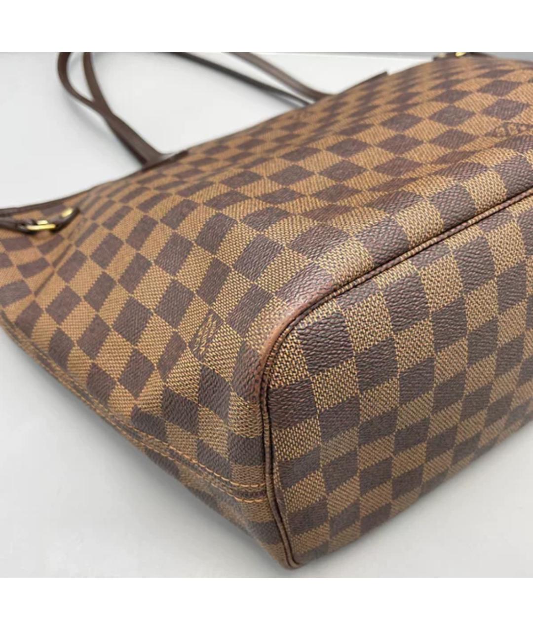 LOUIS VUITTON Коричневая сумка тоут, фото 8