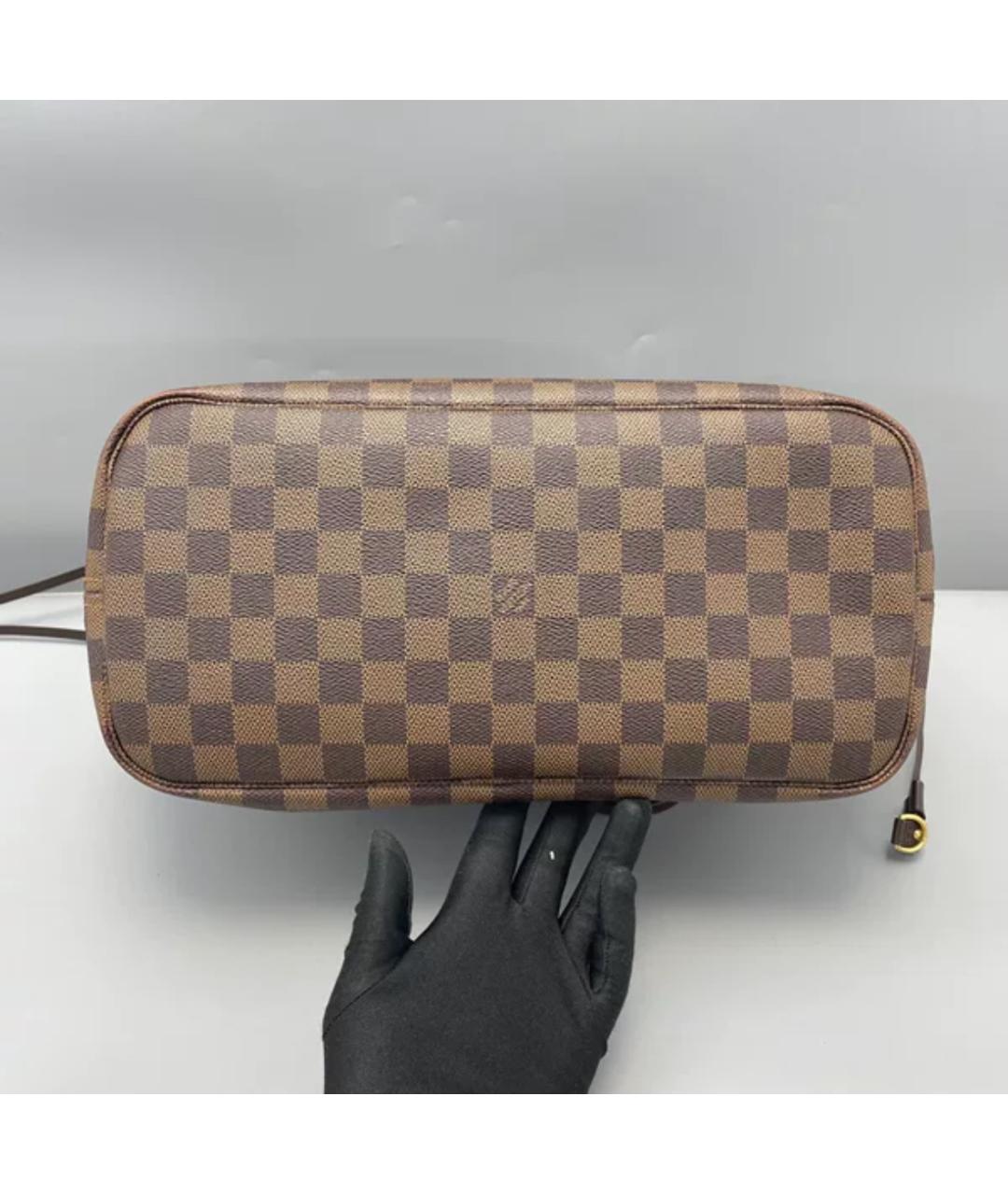 LOUIS VUITTON Коричневая сумка тоут, фото 5