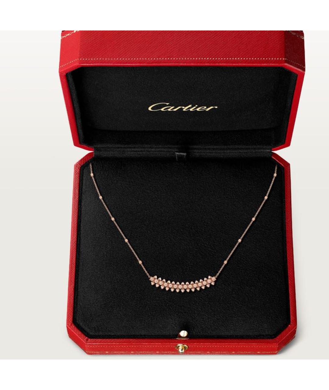 CARTIER Колье из розового золота, фото 6