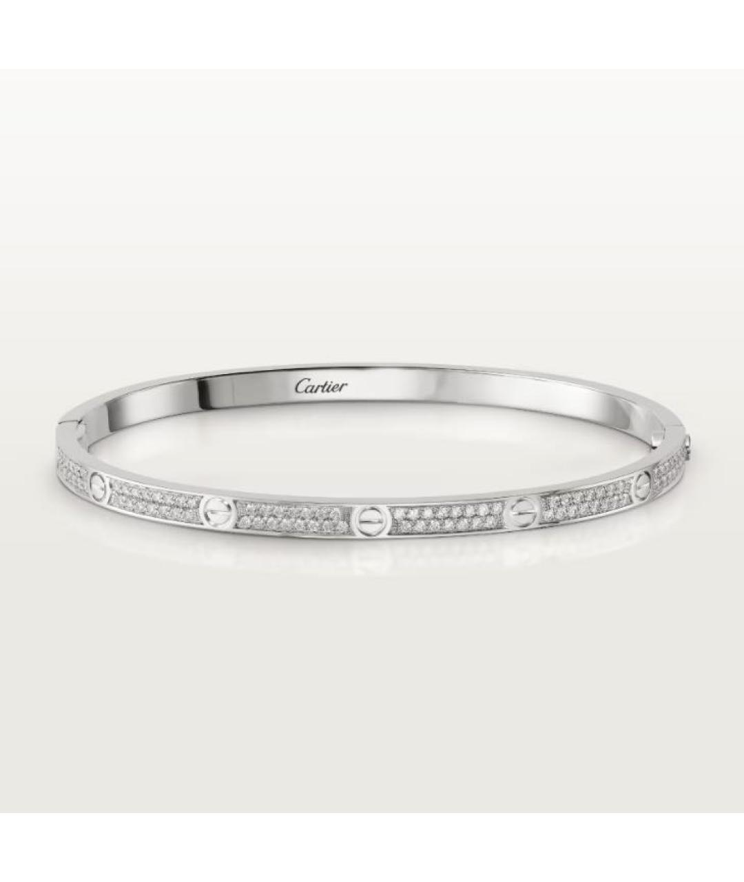 CARTIER Браслет из белого золота, фото 6