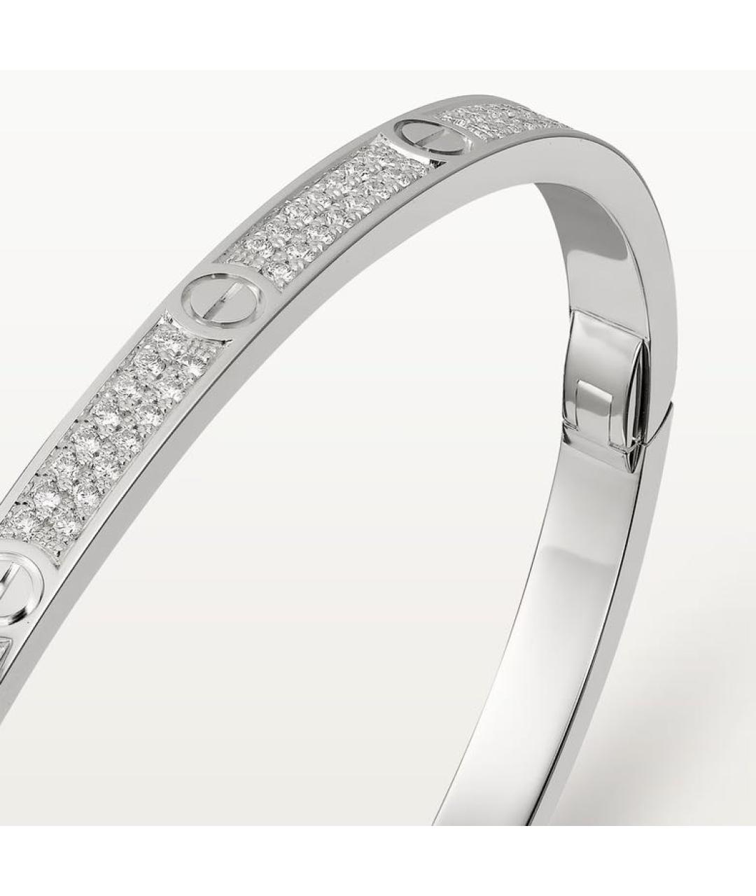 CARTIER Браслет из белого золота, фото 5