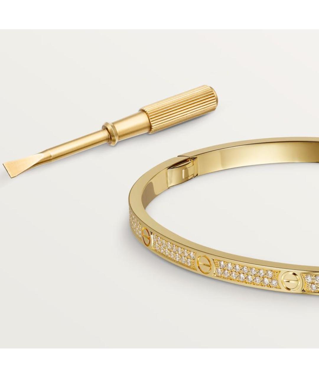 CARTIER Браслет из желтого золота, фото 5