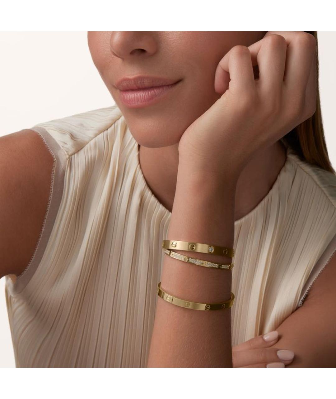 CARTIER Браслет из желтого золота, фото 3