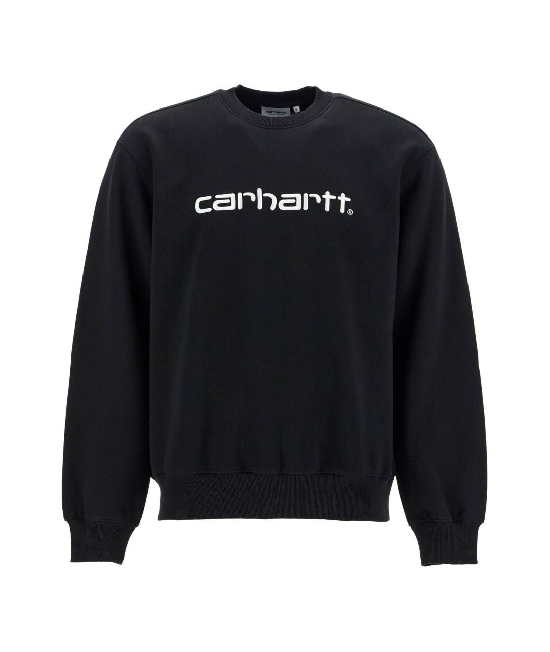 CARHARTT WIP Черная хлопковая футболка, фото 1