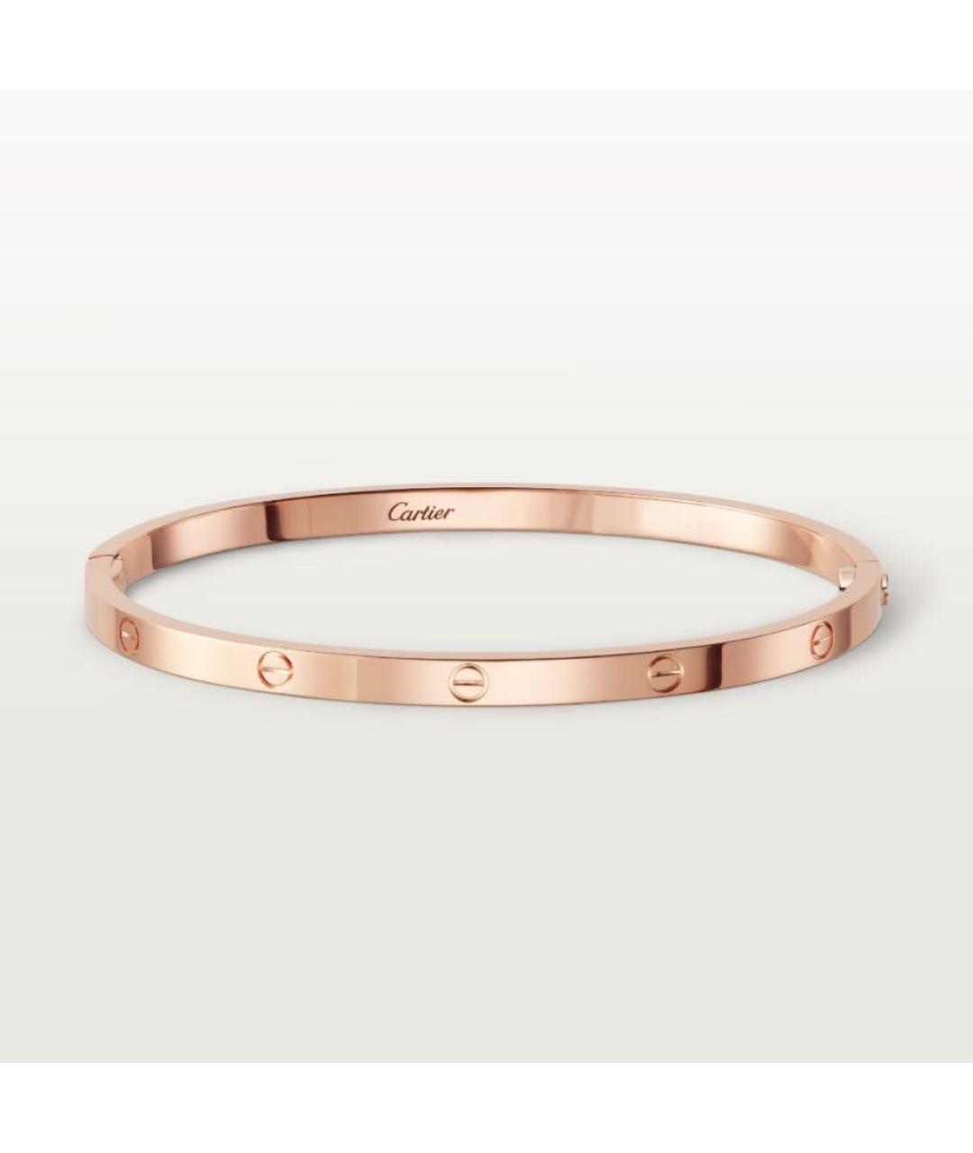 CARTIER Золотой браслет из розового золота, фото 4