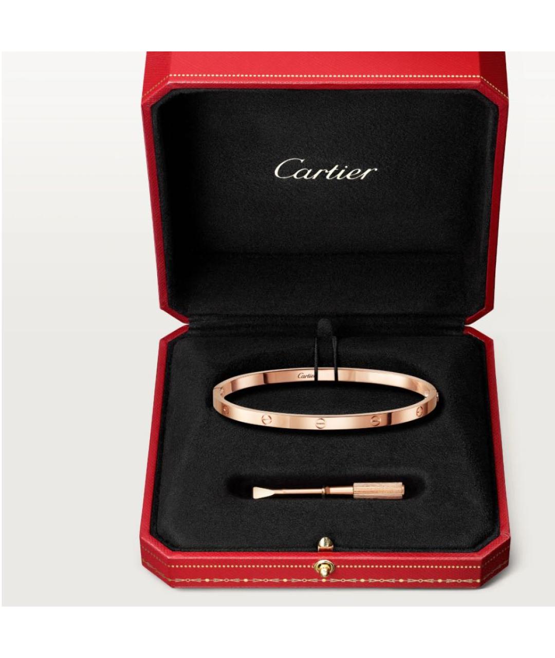 CARTIER Золотой браслет из розового золота, фото 2