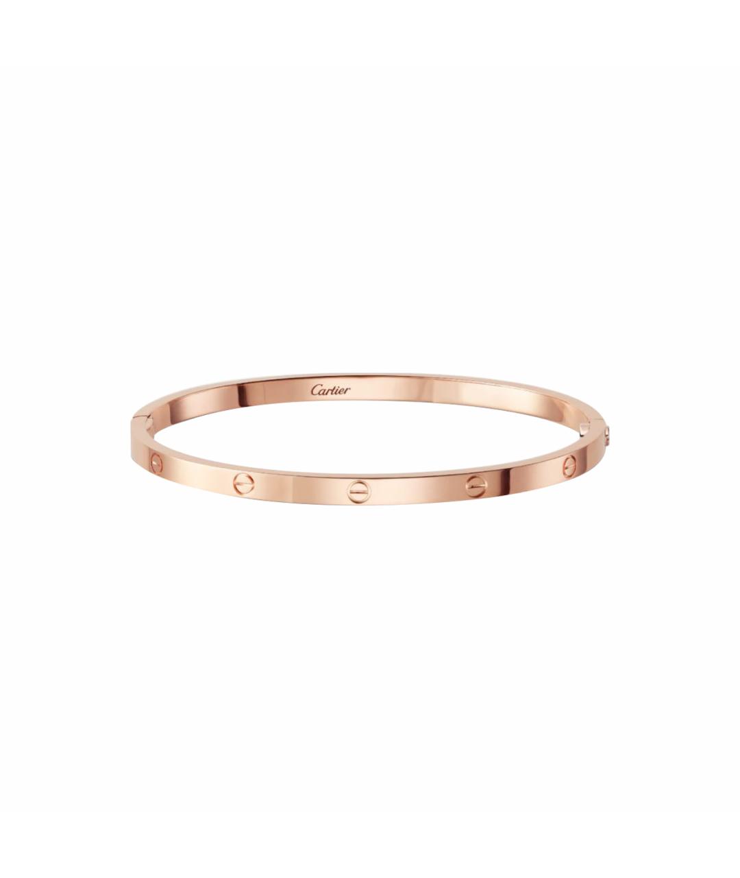 CARTIER Золотой браслет из розового золота, фото 1