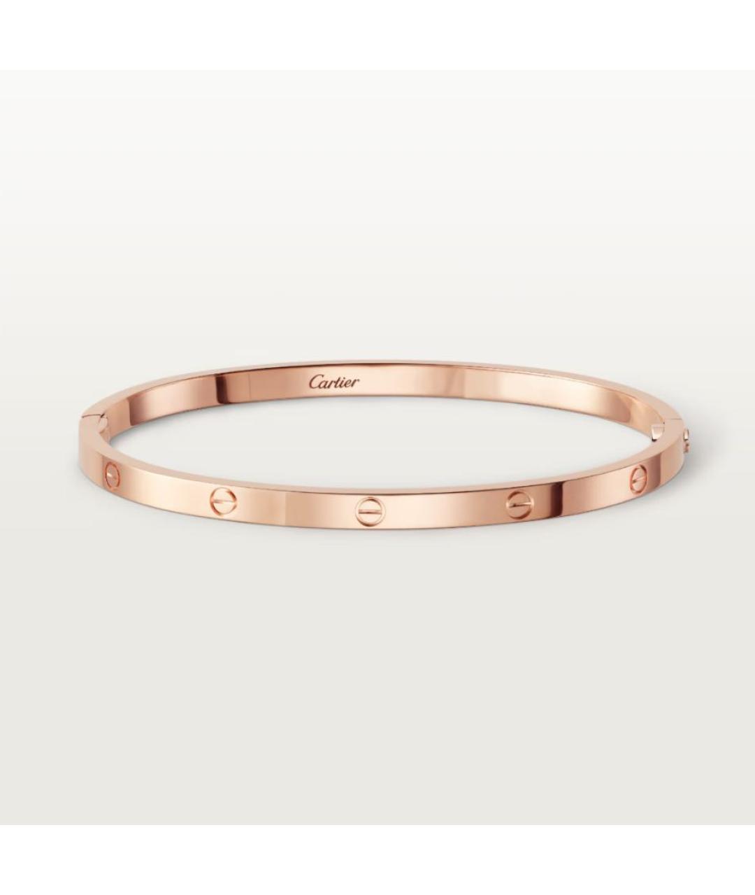 CARTIER Золотой браслет из розового золота, фото 4