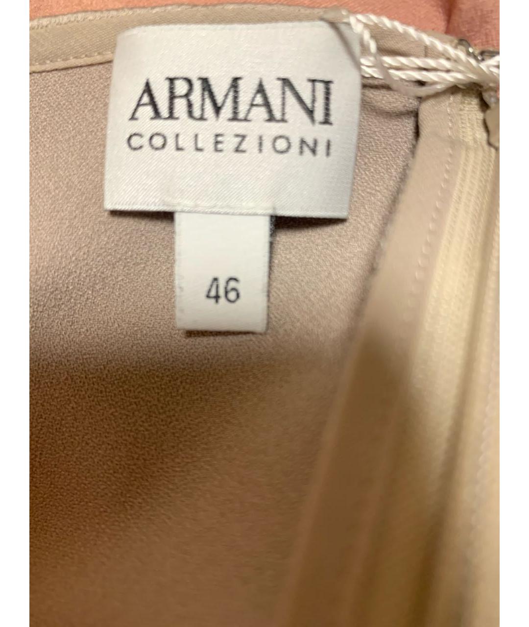 ARMANI COLLEZIONI Серебряное полиэстеровое повседневное платье, фото 7