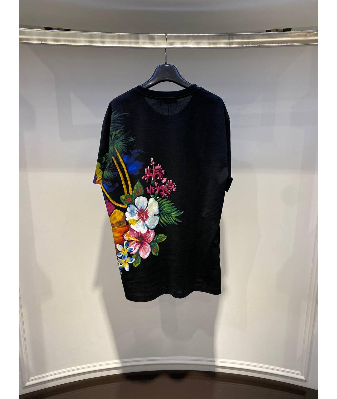 DOLCE&GABBANA Черная футболка, фото 2