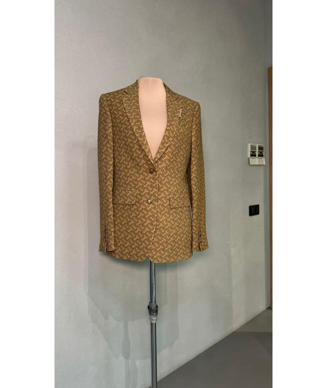 BURBERRY Коричневый жакет/пиджак, фото 9