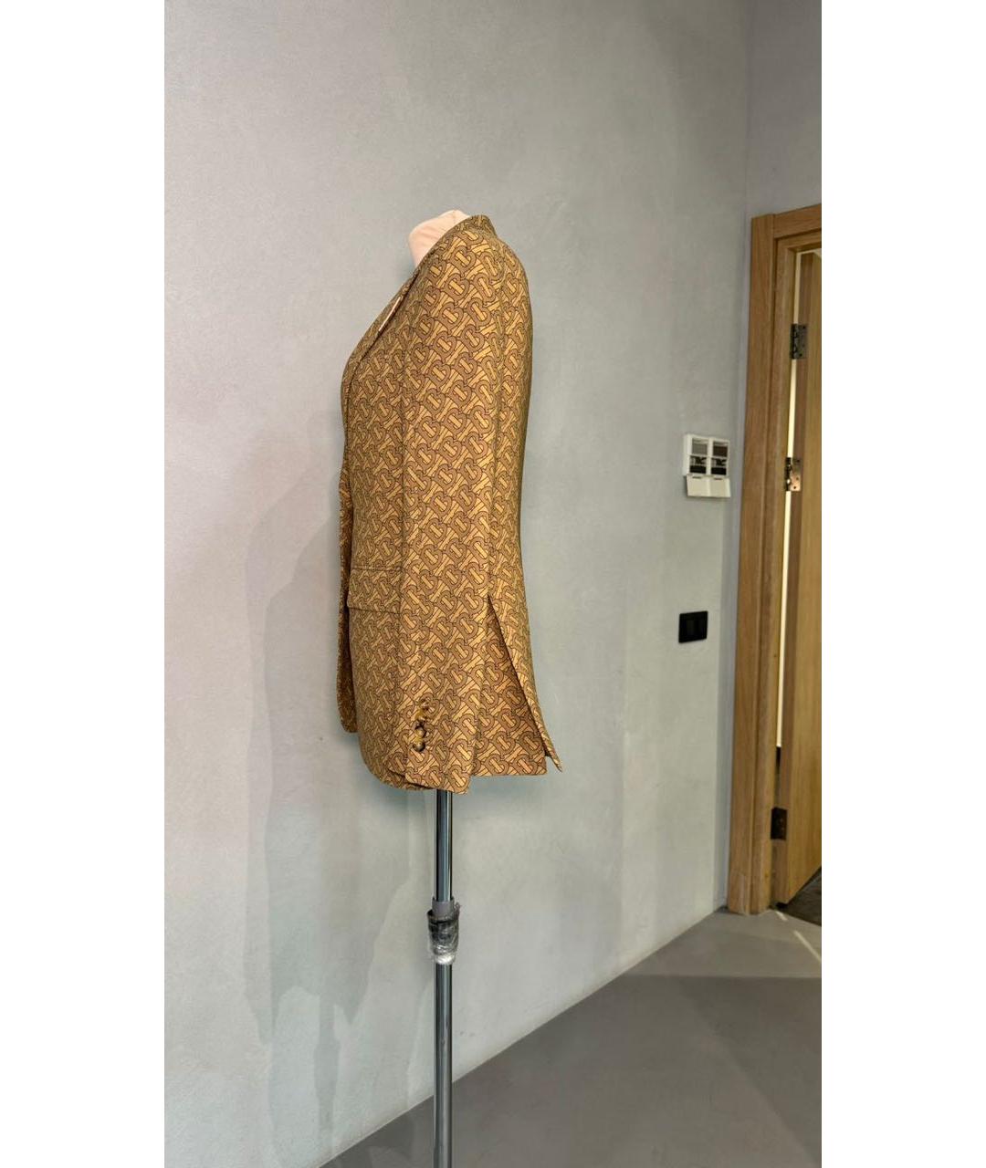 BURBERRY Коричневый жакет/пиджак, фото 2