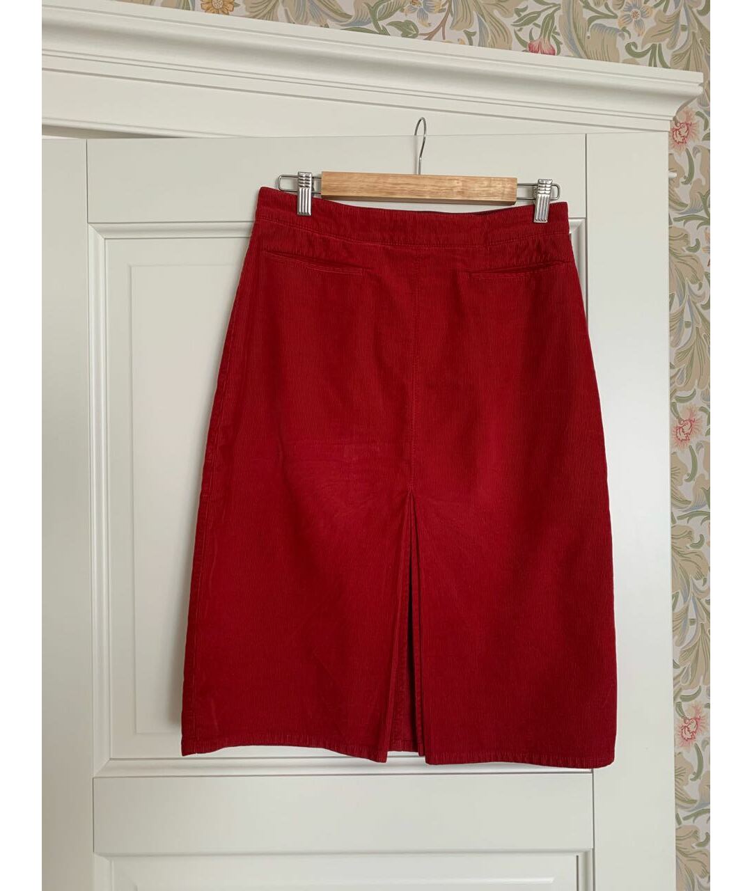 STELLA MCCARTNEY Красная хлопковая юбка миди, фото 2