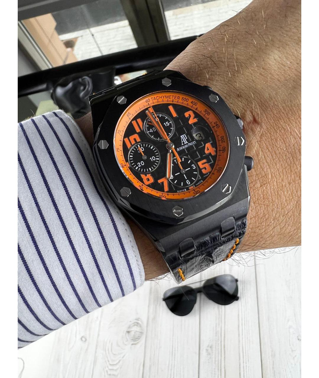 Audemars Piguet Черные часы, фото 2