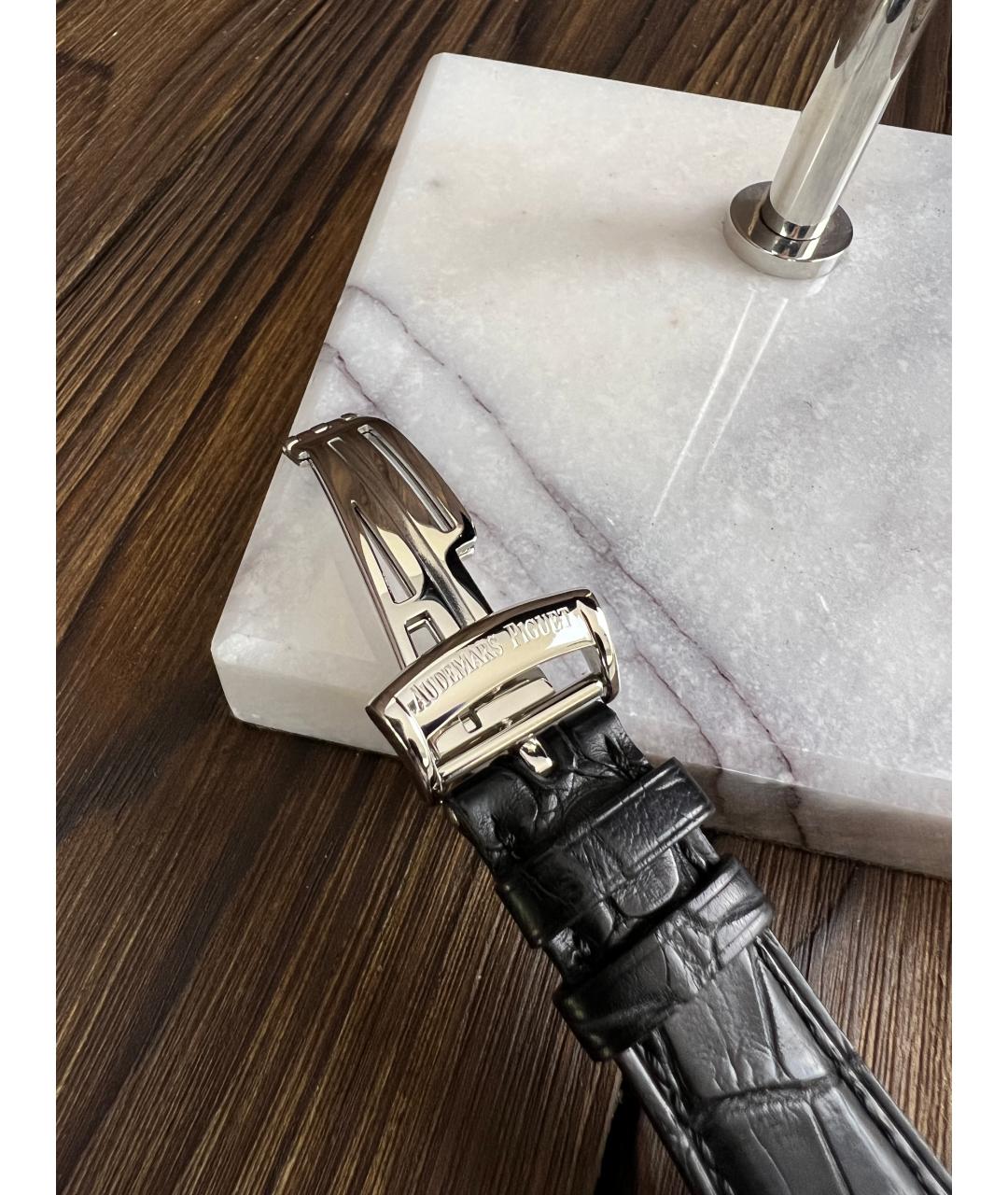 Audemars Piguet Черные часы из белого золота, фото 7