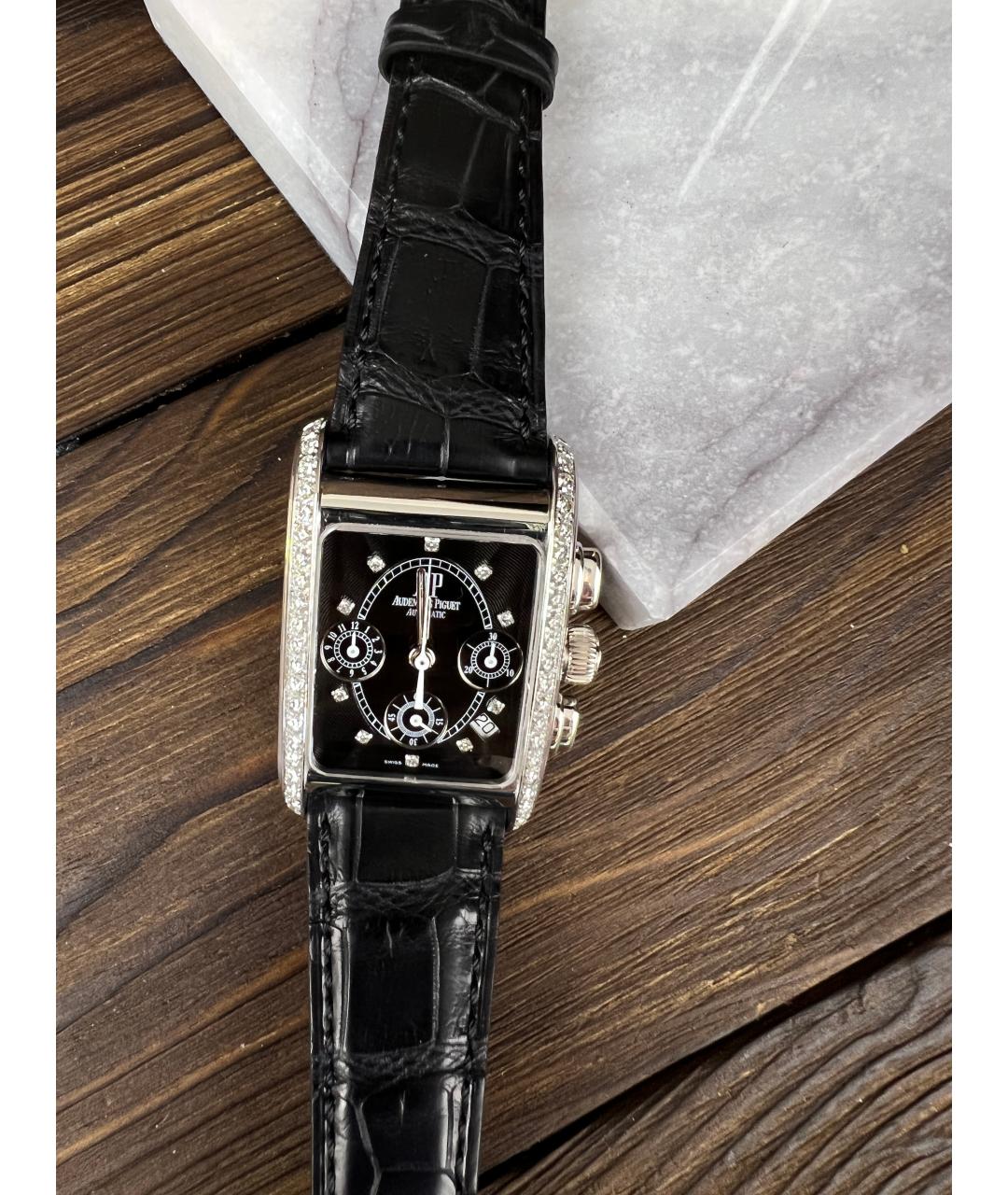 Audemars Piguet Черные часы из белого золота, фото 2
