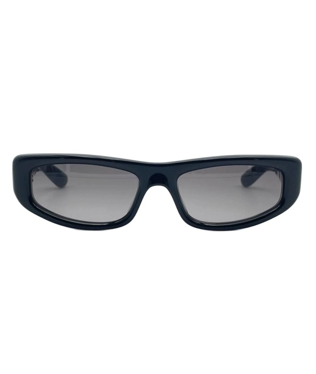 CHROME HEARTS Черные пластиковые солнцезащитные очки, фото 3