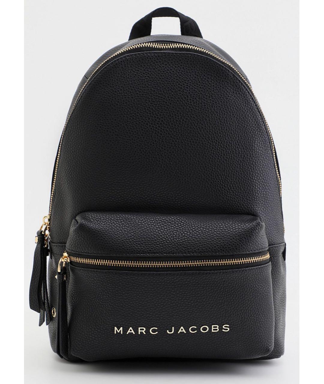 MARC JACOBS Черный кожаный рюкзак, фото 9