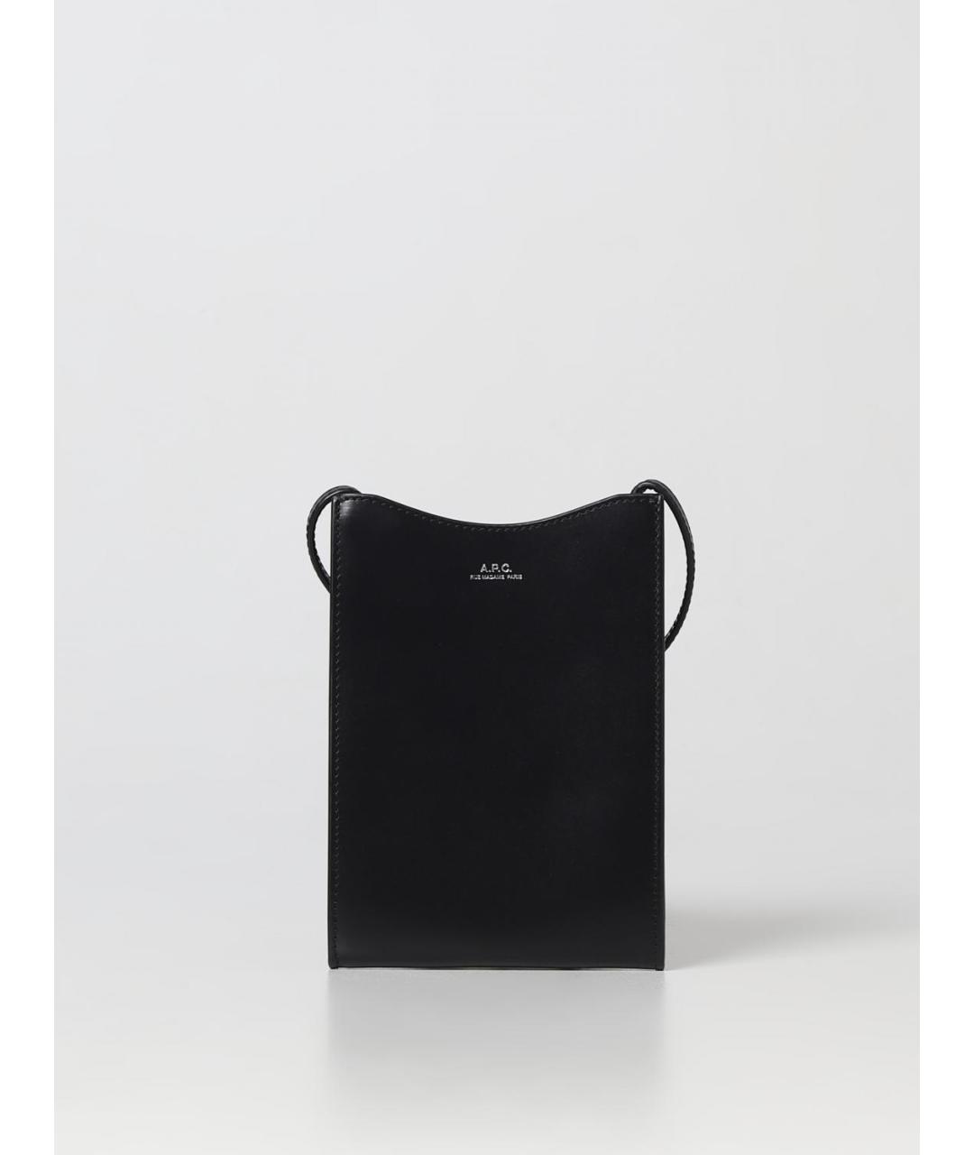 A.P.C. Черная сумка на плечо, фото 4