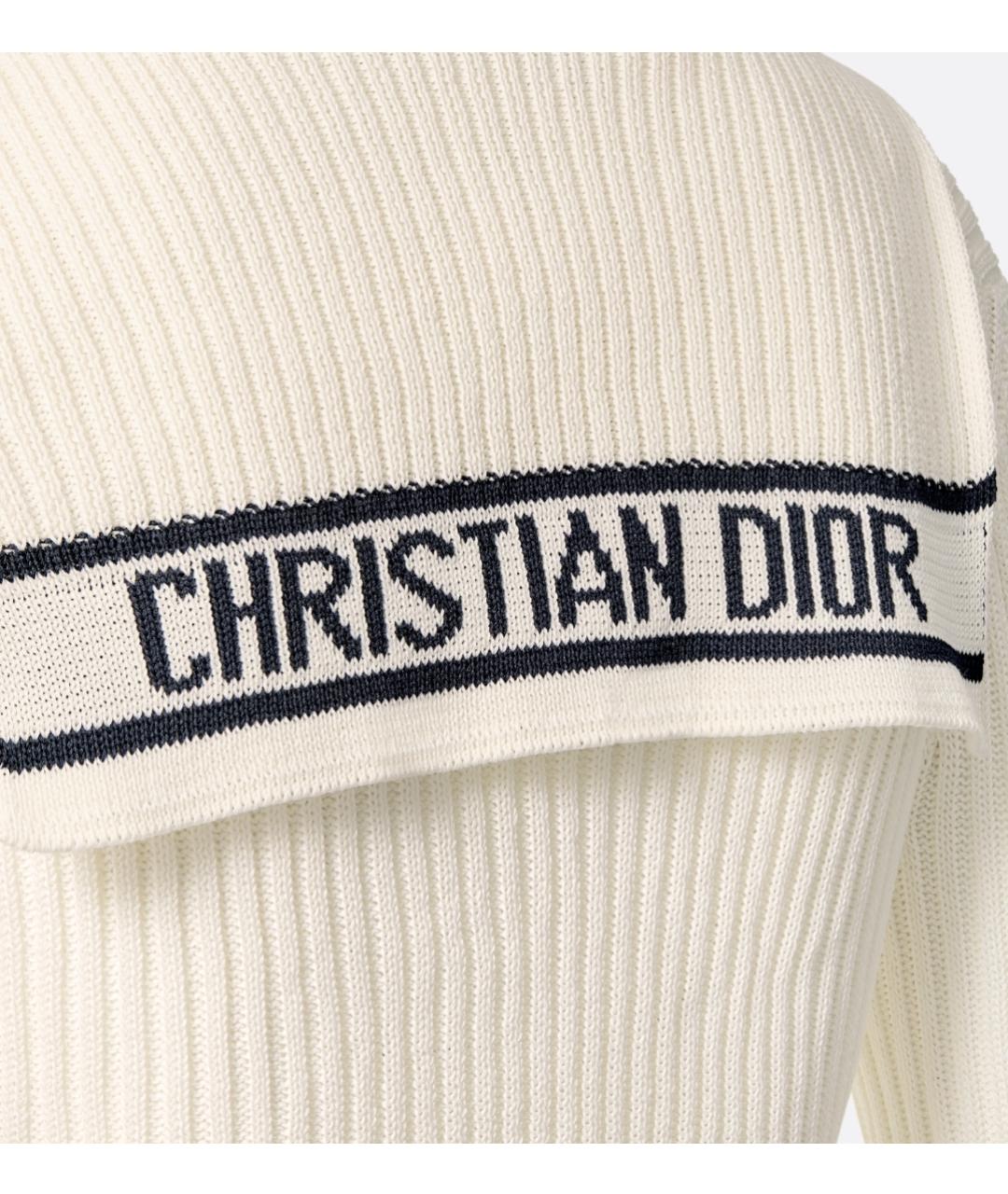 CHRISTIAN DIOR Хлопковый джемпер / свитер, фото 3