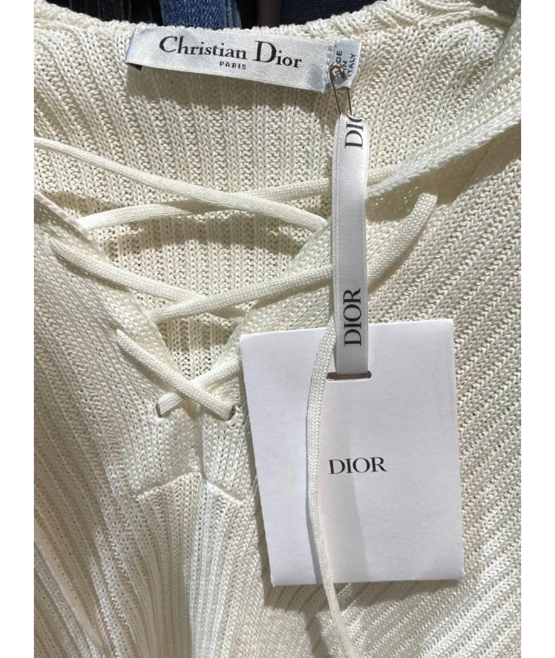 CHRISTIAN DIOR Хлопковый джемпер / свитер, фото 5
