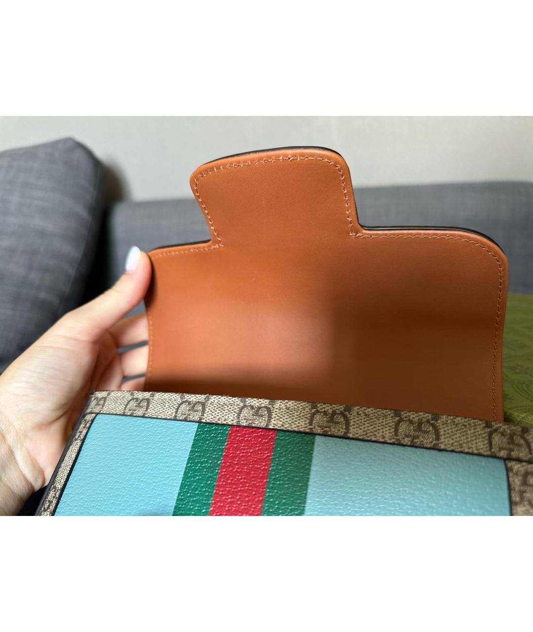 GUCCI Мульти кожаная сумка через плечо, фото 7